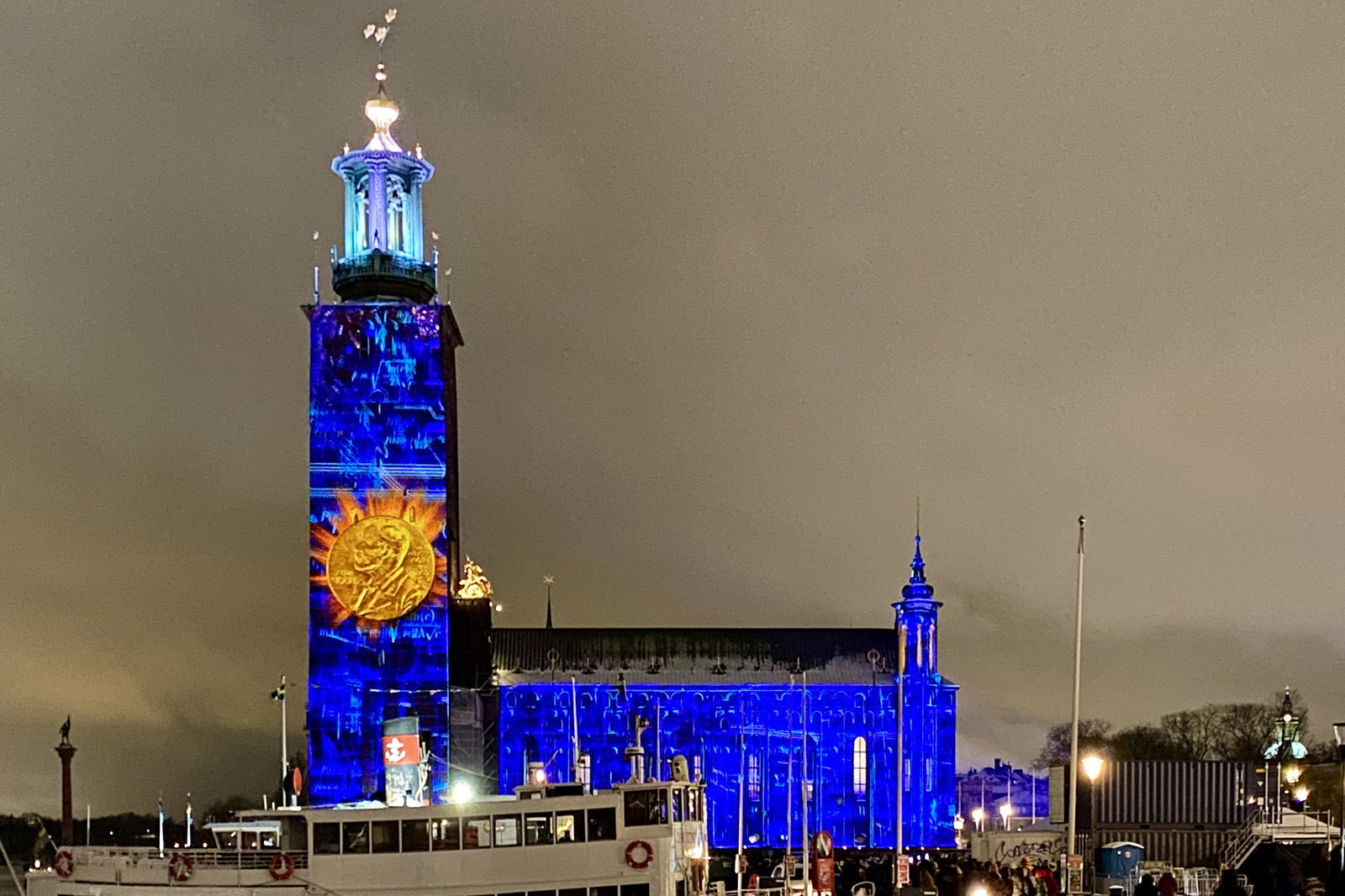 CONSCIENCE Nobel light week stadshuset