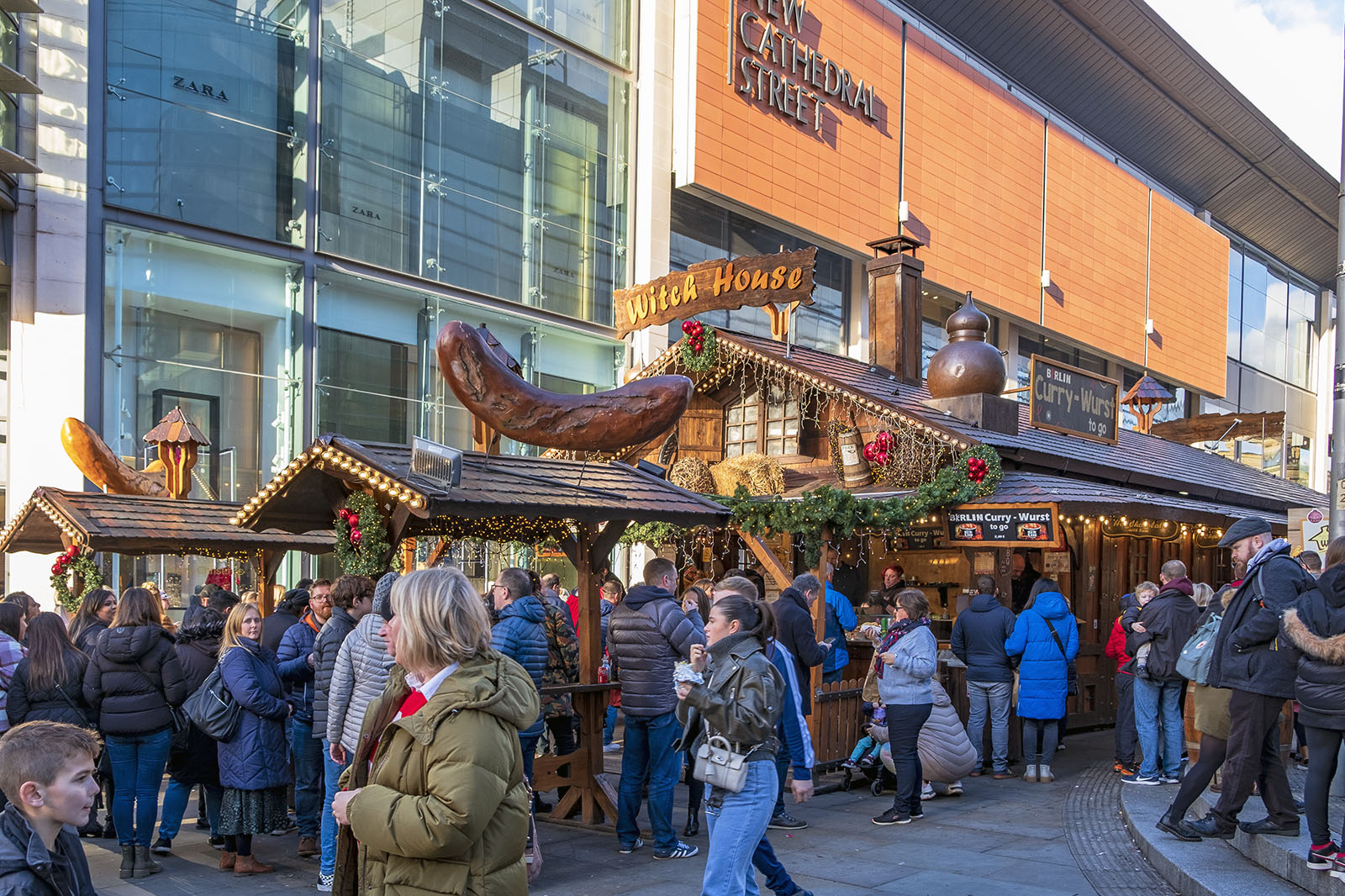 Witch house Manchester Christmas market