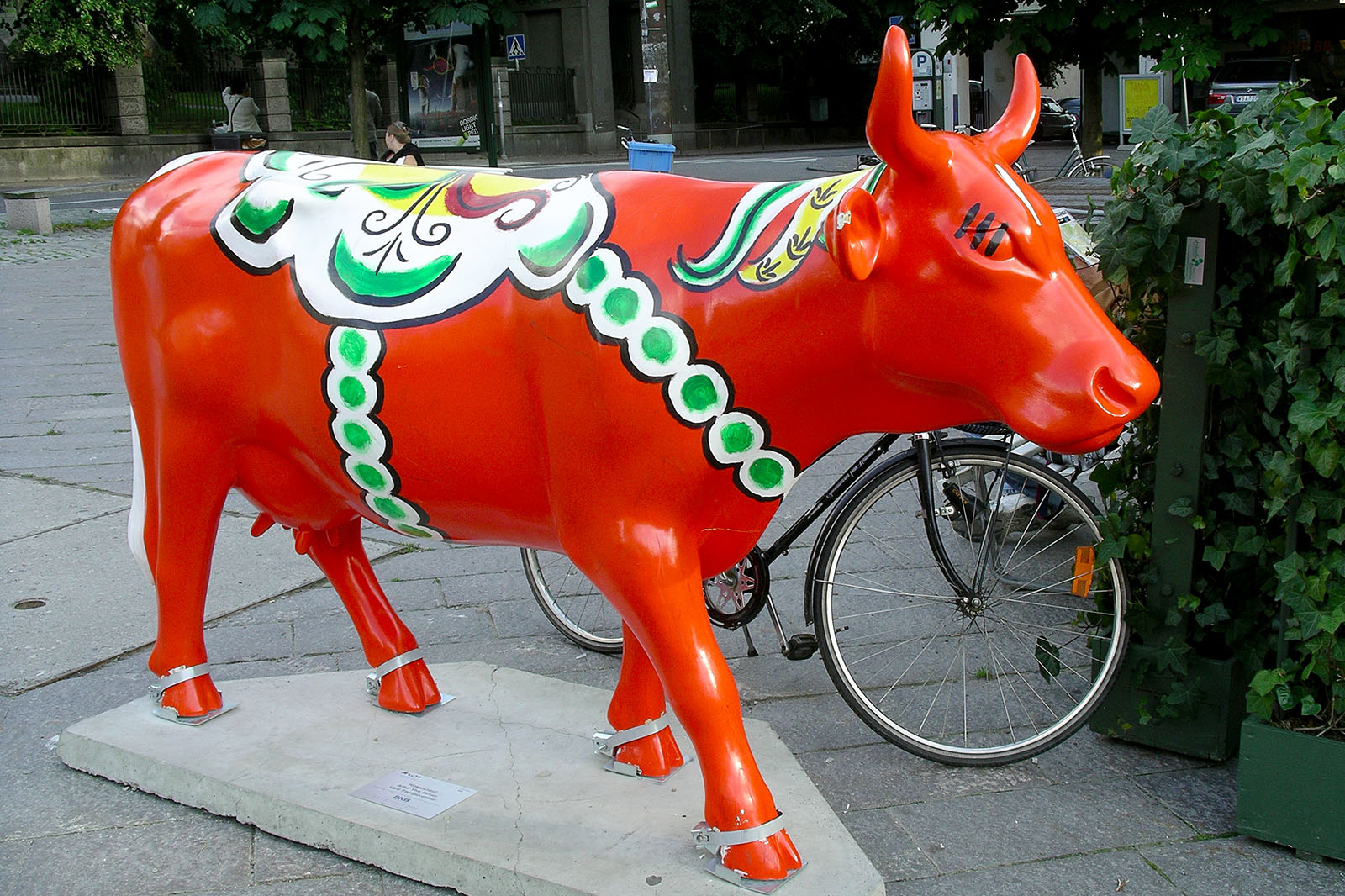 Rinkebyhäst Cowparade stockholm