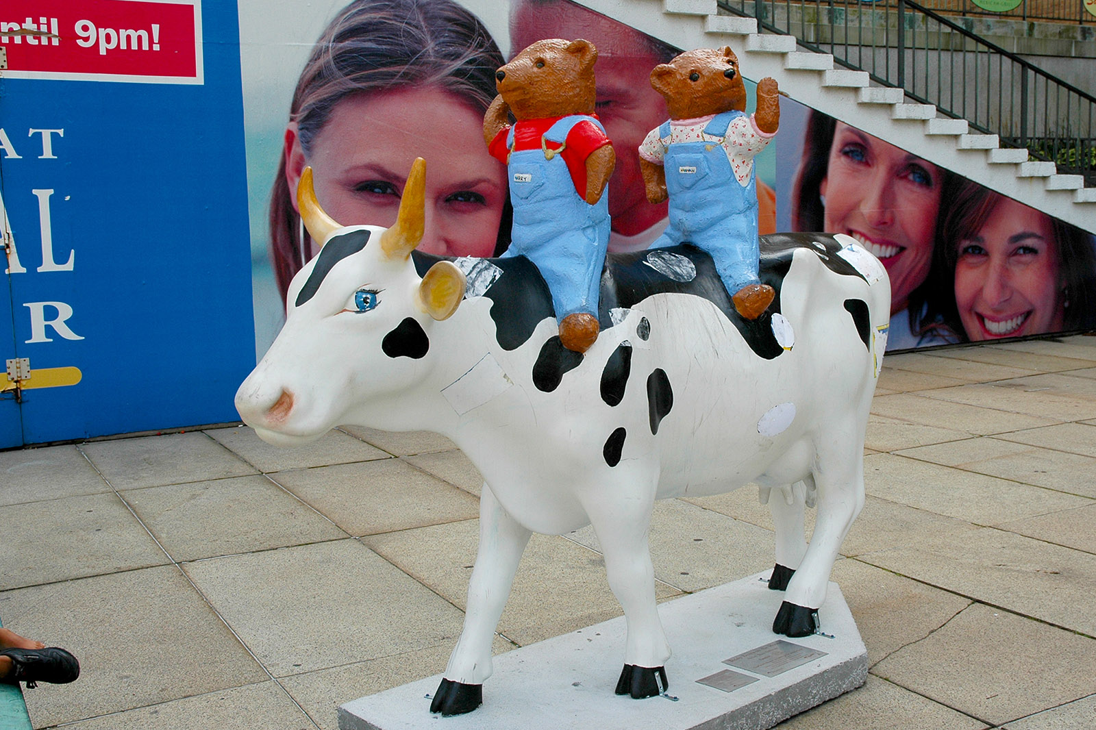 Teddy Bears on the Moove Cowparade Boston