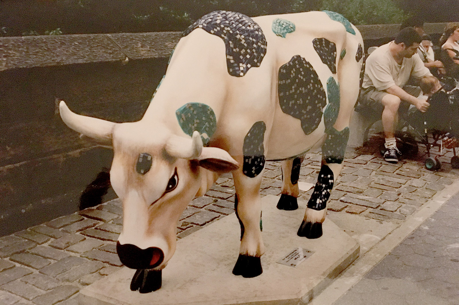 eCow - Defender of the Global Village Cowparade New York