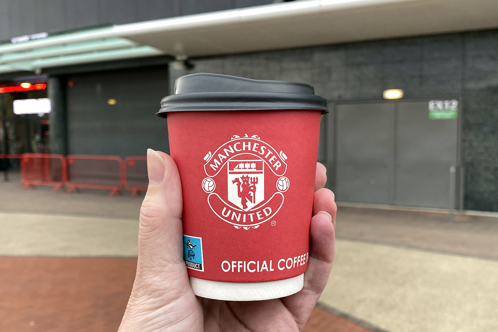 Manchester United kaffe Old Trafford