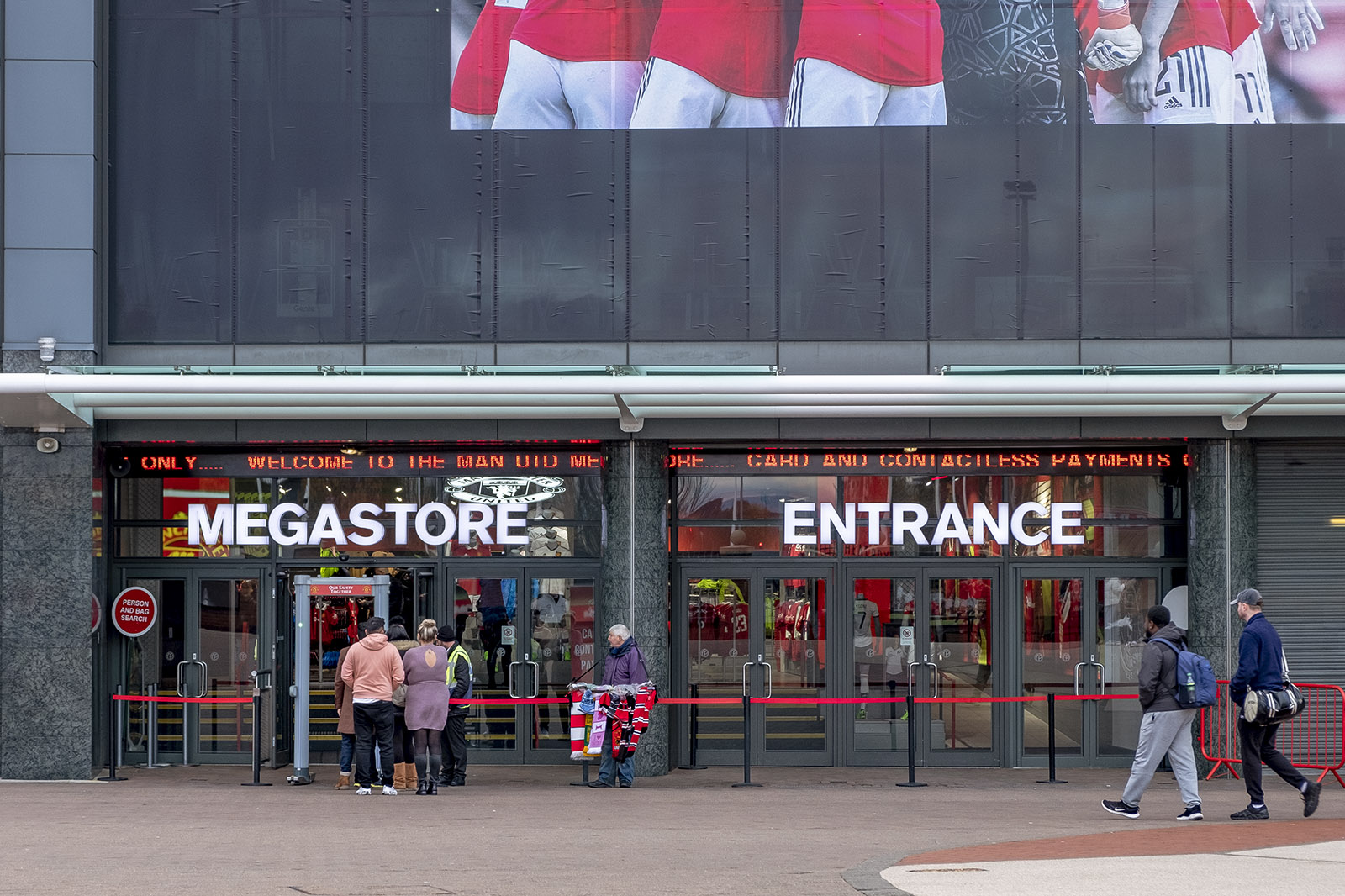 Manchester United megastore Old Trafford