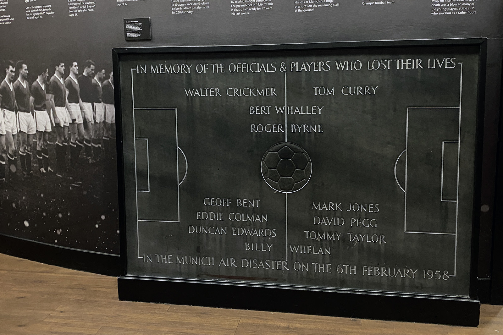 Manchester United Museum Old Trafford Munich disaster