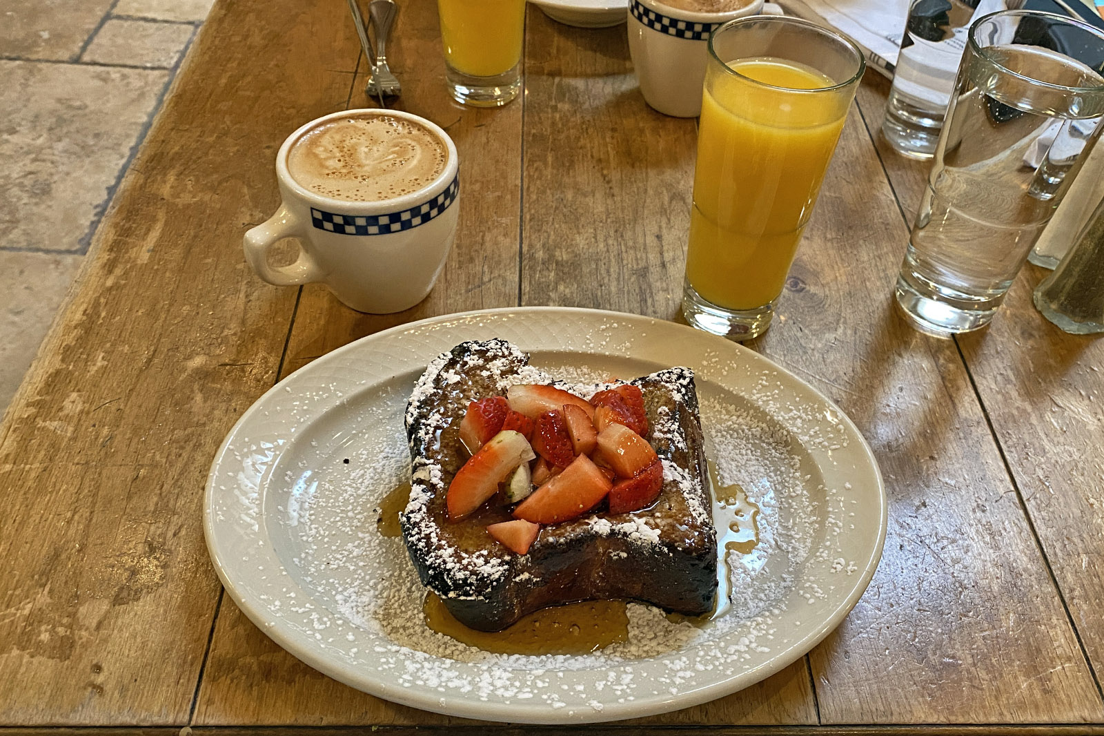 Stuffed French Toast Evas bakery Salt Lake City