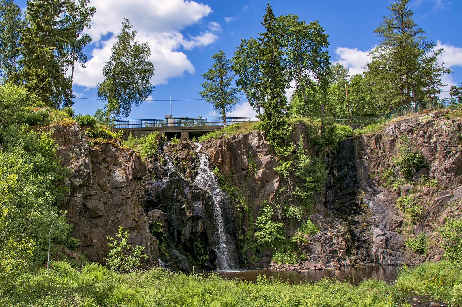 Stalpet vattenfall Aneby