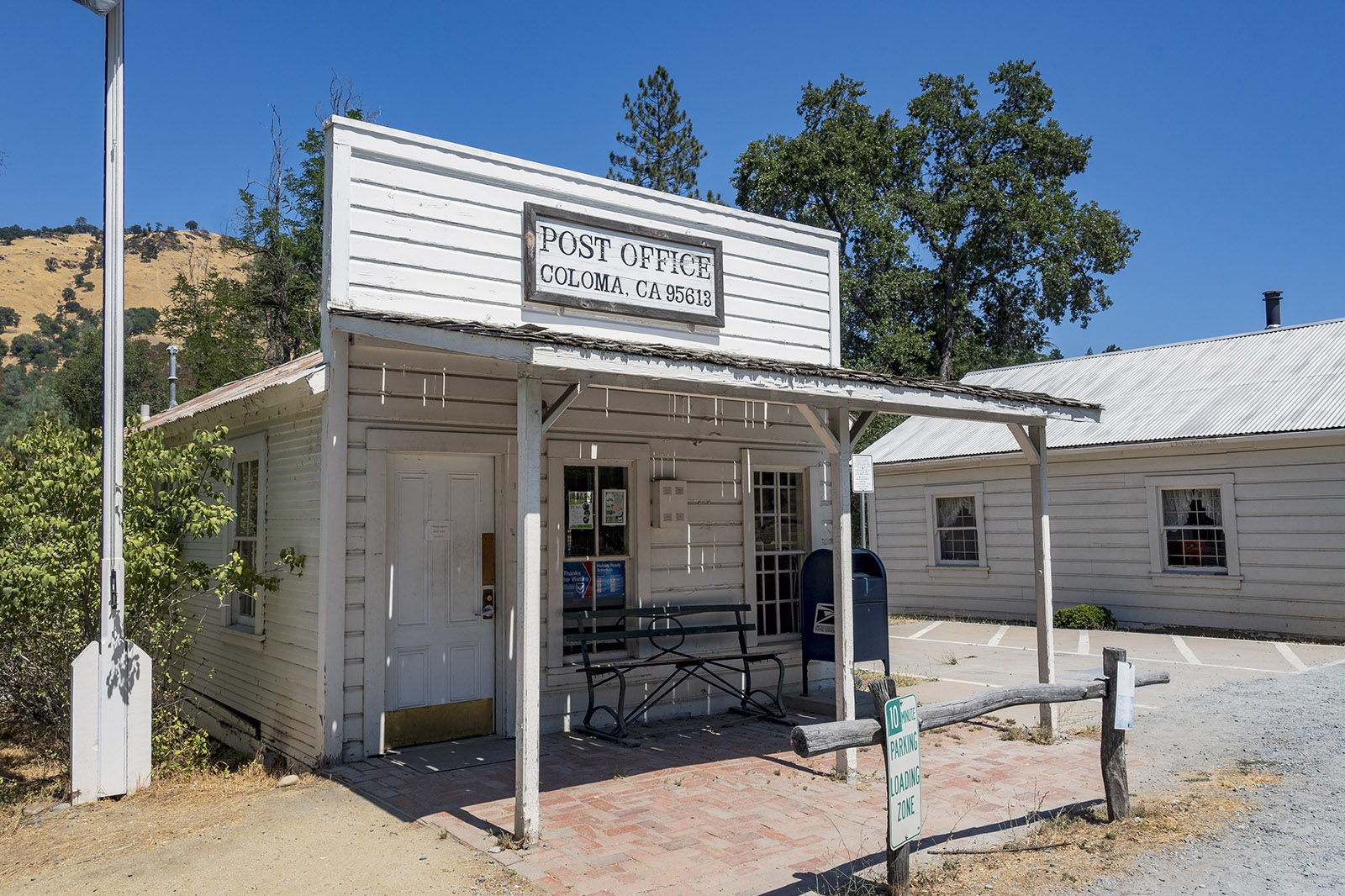 Coloma Post office Kalifornien