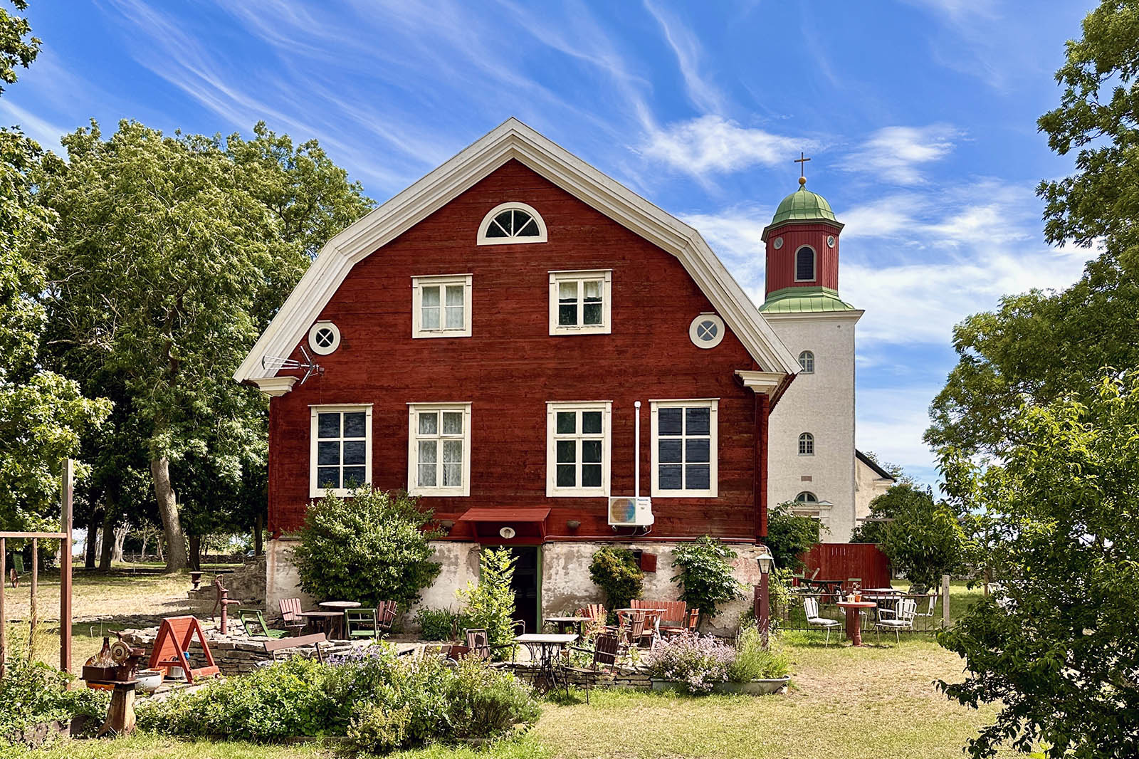 Prästgårdens Café i Smedby