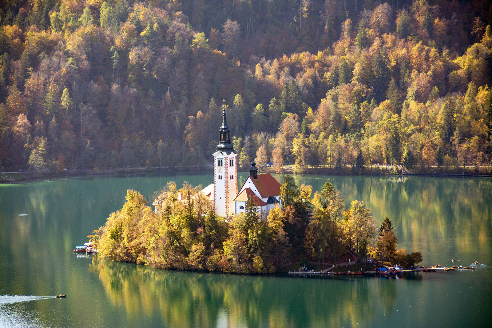 Lake Bled Island church