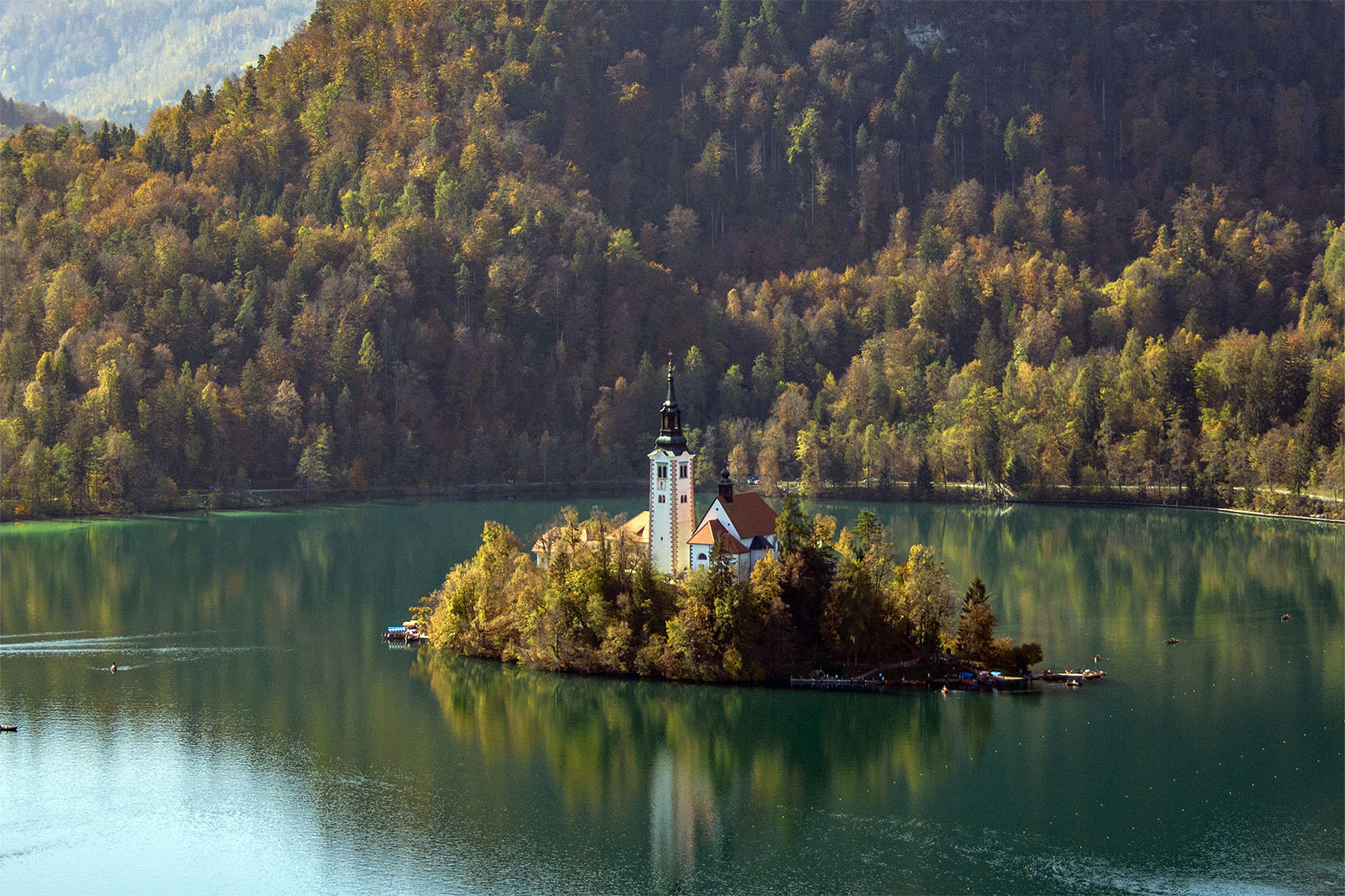 Lake Bled Island church