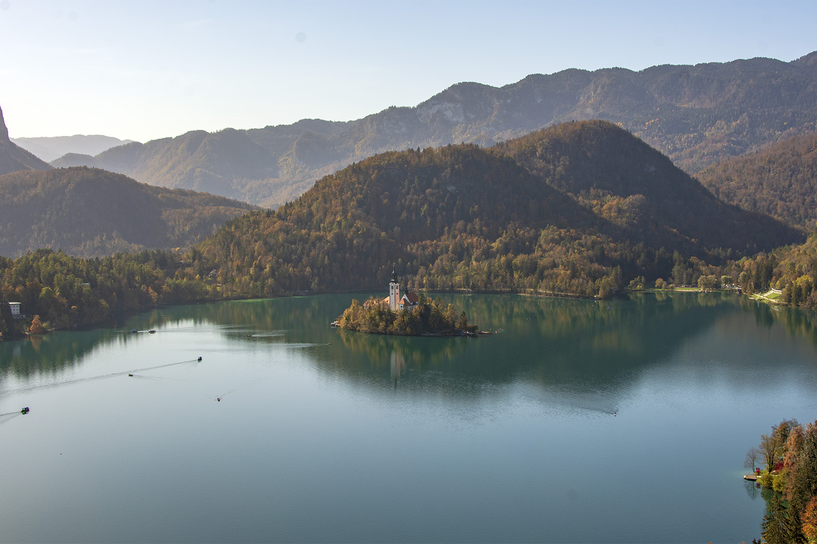 Lake Bled Island church