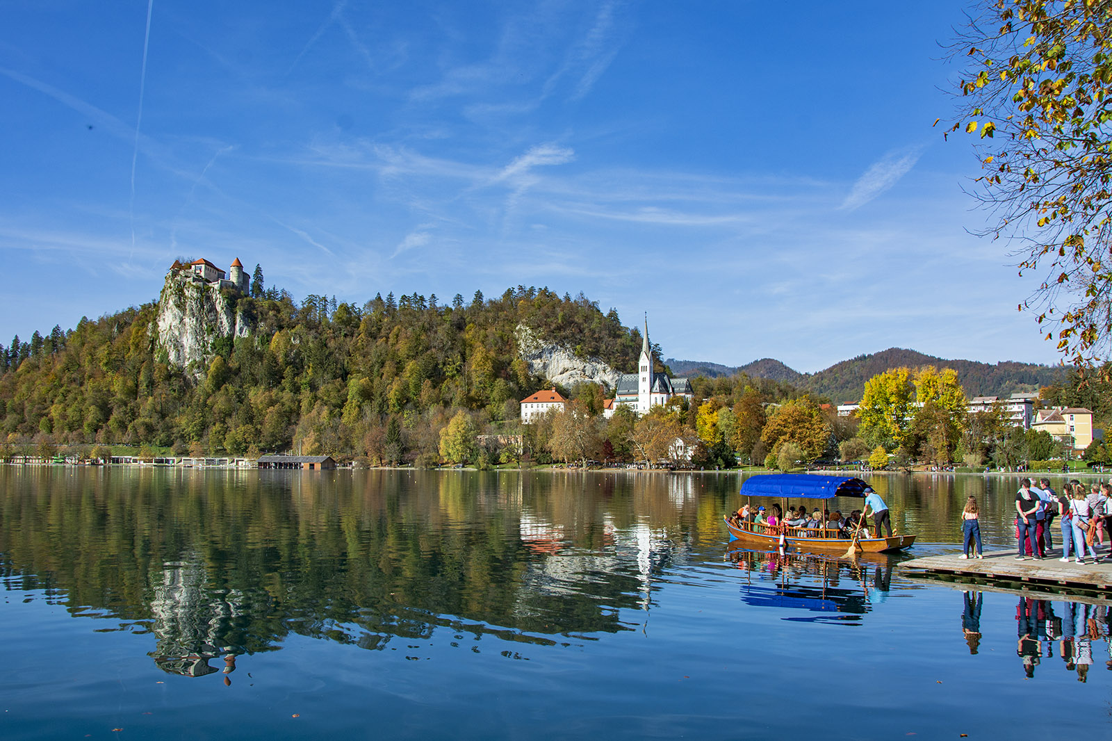 Lake Bled Pletna boat