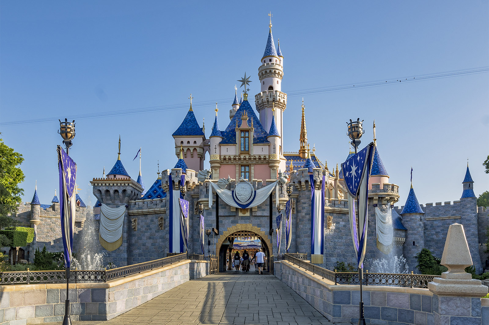 Sleeping Beauty Castle på Disneyland