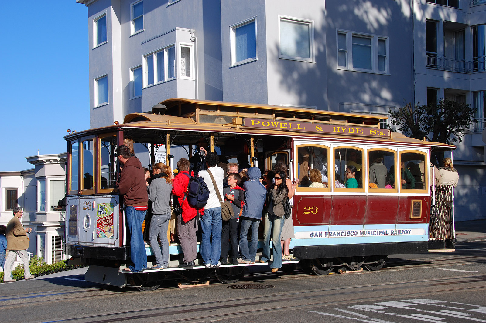 Cable Car Lombard Street San Francisco