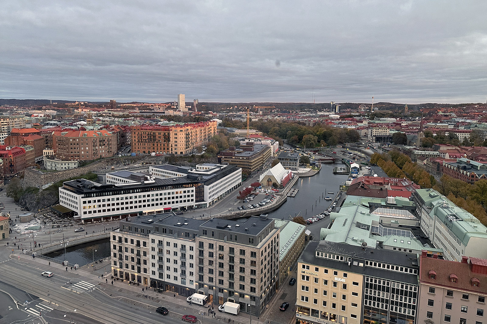 Clarion Hotel Draken utsikt