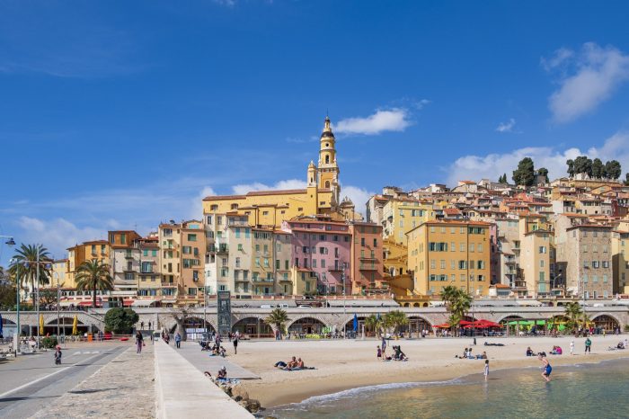 Menton Frankrike