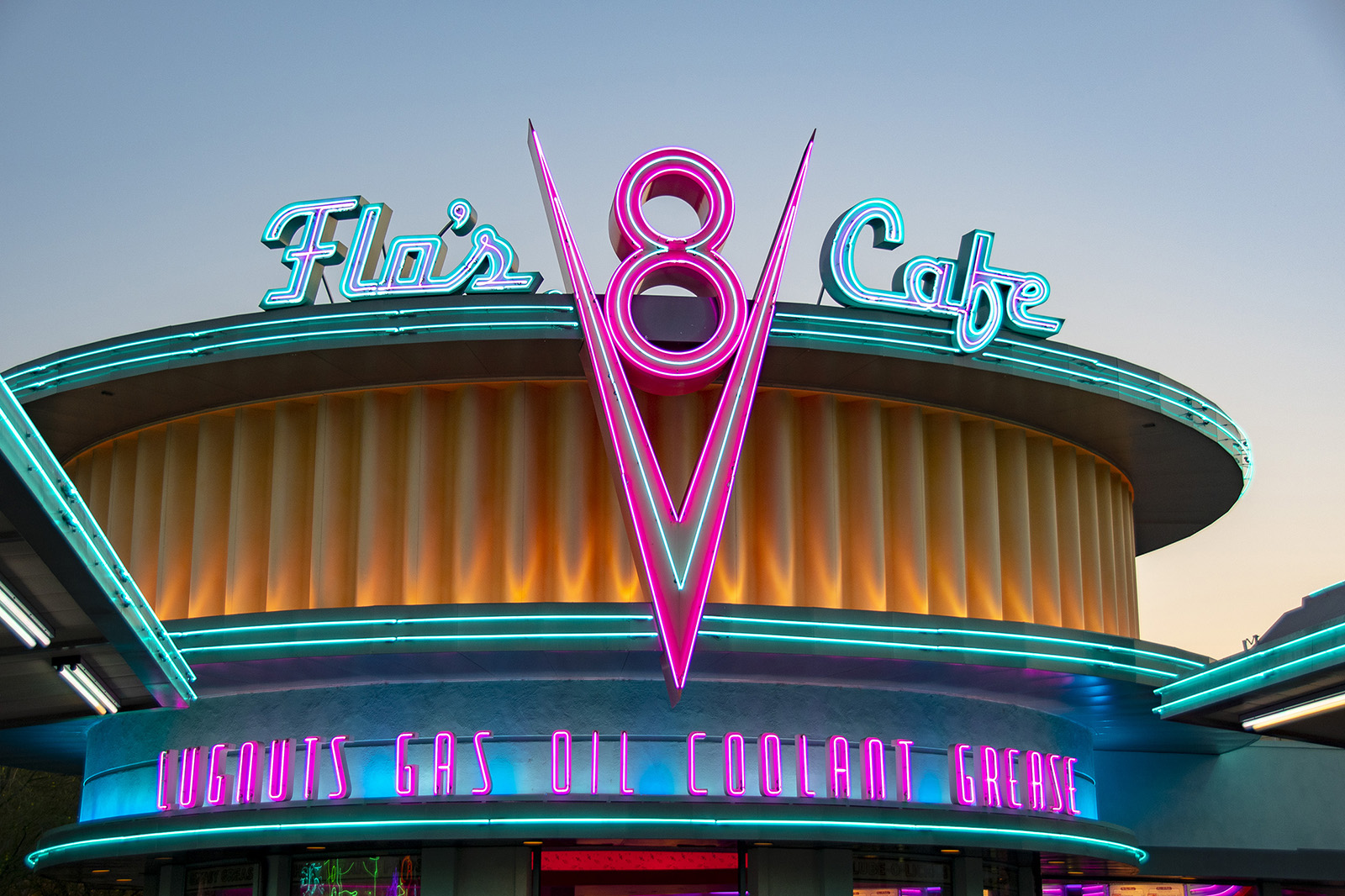 Flo's cafe Disney California Adventure